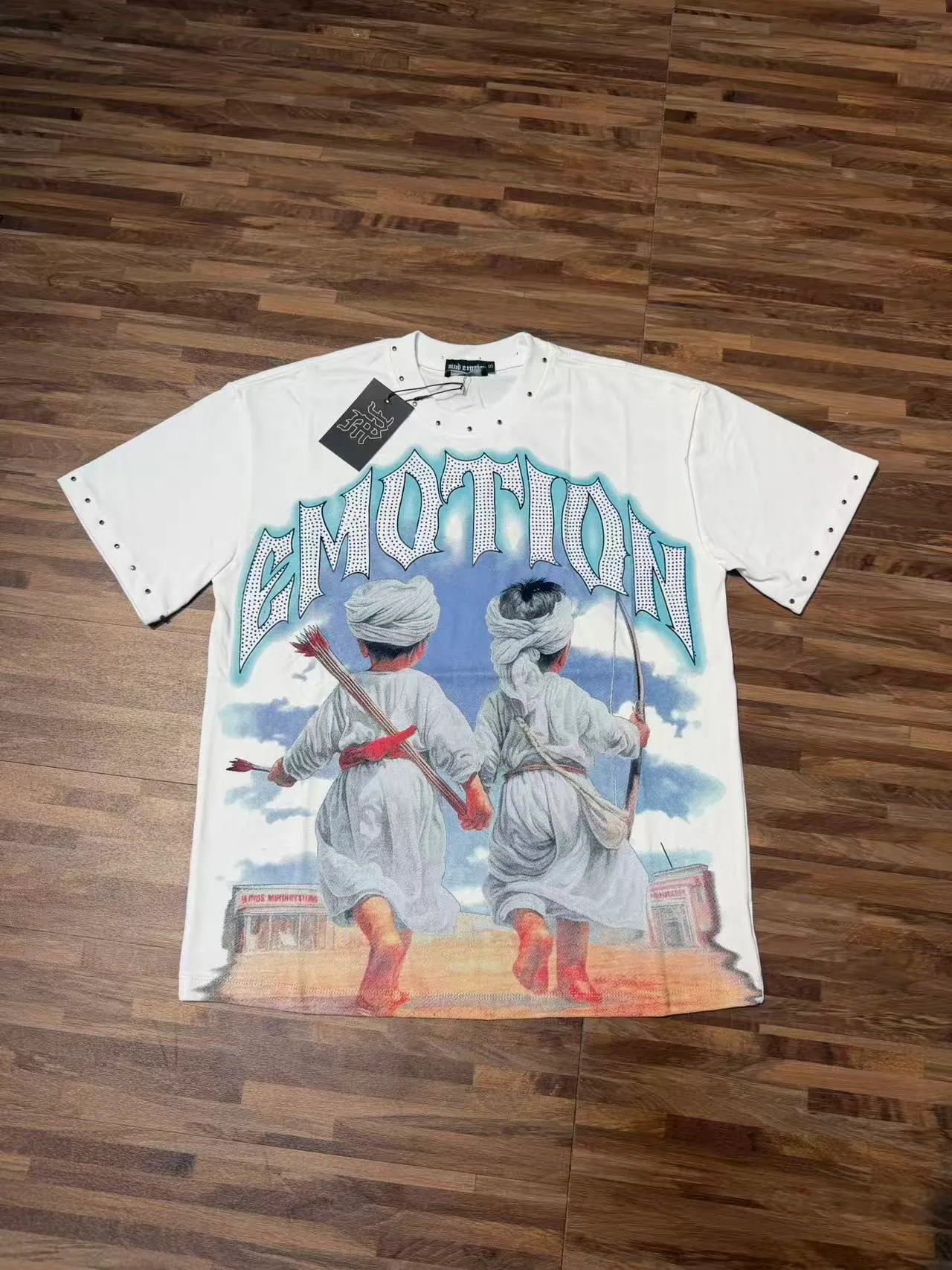 E 8126#Cream White/ ｜ MIXED EMOTION In Stock （ ） T （fabric):32 Sizes（size）：S-M L X L ： （colour）：Cream White/